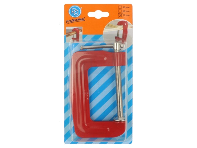 Universele lijmklem; C; max.75mm Universele lijmklem; C; max.75mm